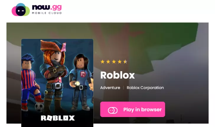 Now.gg Roblox Browser