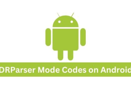 DRParser Mode Codes on Android