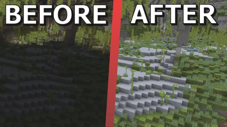 How to Make Caves Brighter in Minecraft?