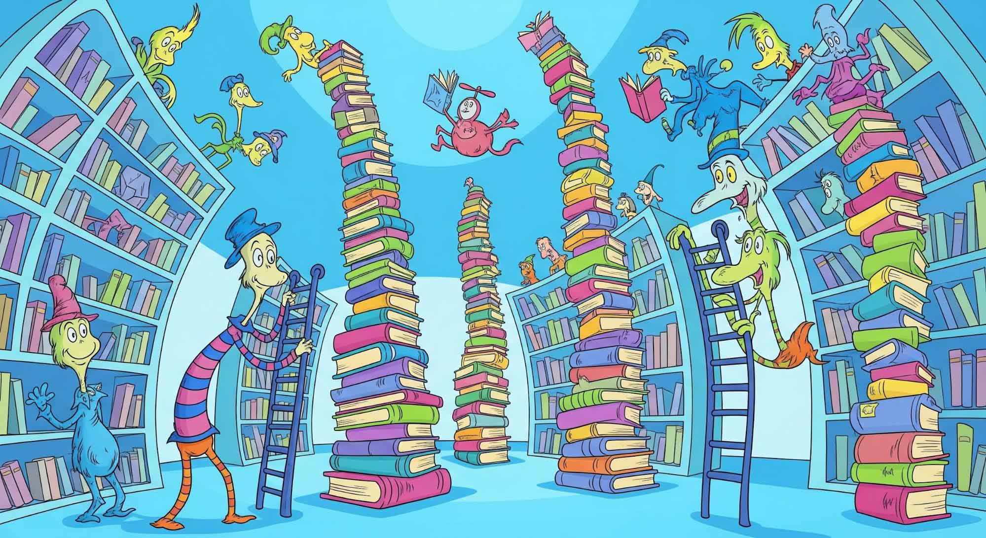 Dr. Suess artwork in new 2026 book