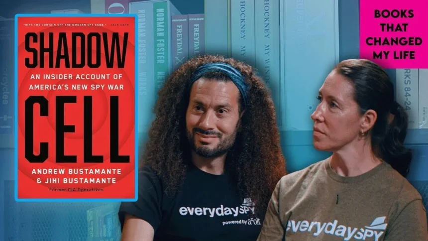 Andrew and Jihi Bustamante discussing Shadow Cell on Books That Changed My Life.