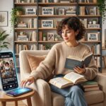 booksmaxxing trend in 2026 featuring curated home library reading journals and book club culture