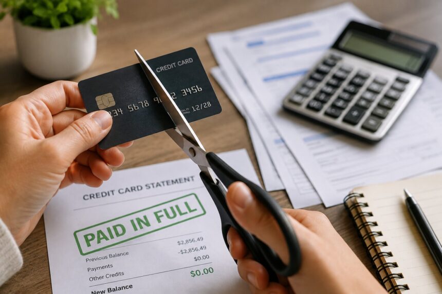 household budget chart showing credit card debt burden trends and rising APR rates in 2026
